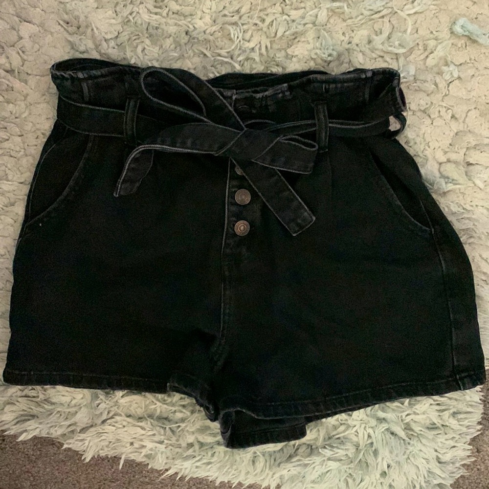 AE paper bag shorts